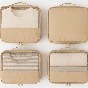 Set of 4 Luggage Storage Bags for???? Travel Clothes Organization